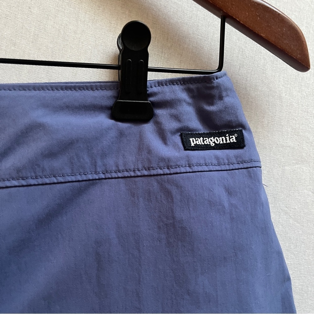 Patagonia Inter-Continental Hideaway Skort Blue Hiking Outdoor Women's Sz 6 - Picture 2 of 7